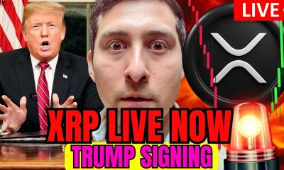 XRP WATCH! TRUMP SIGNING EOs LIVE NOW