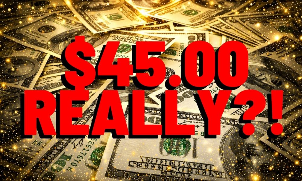 XRP TO $45.00 "IT'S STILL COMING" Popular Analyst Insists -Report