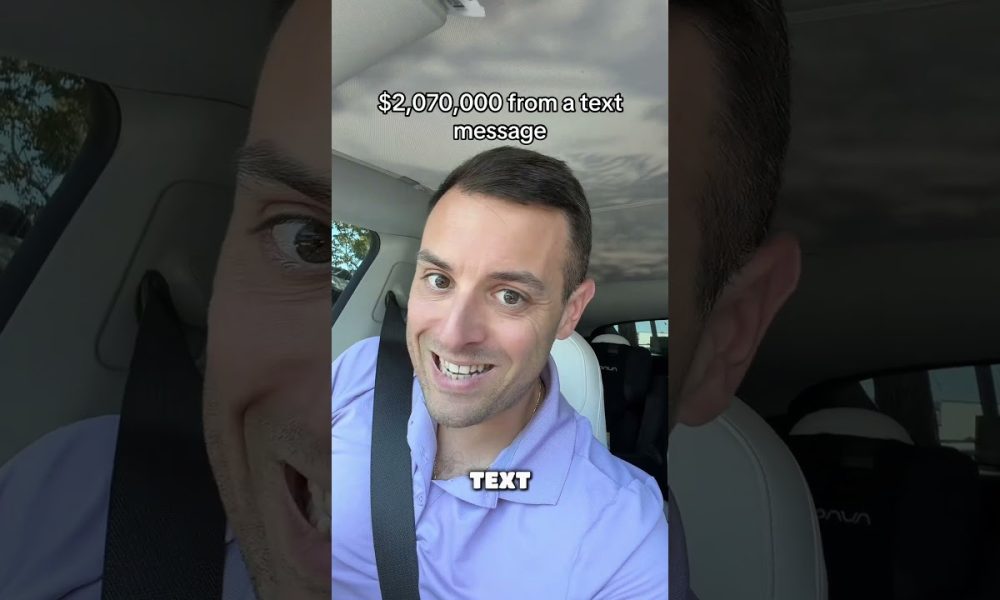 Selling a $2m Condo by Text #realestate #money