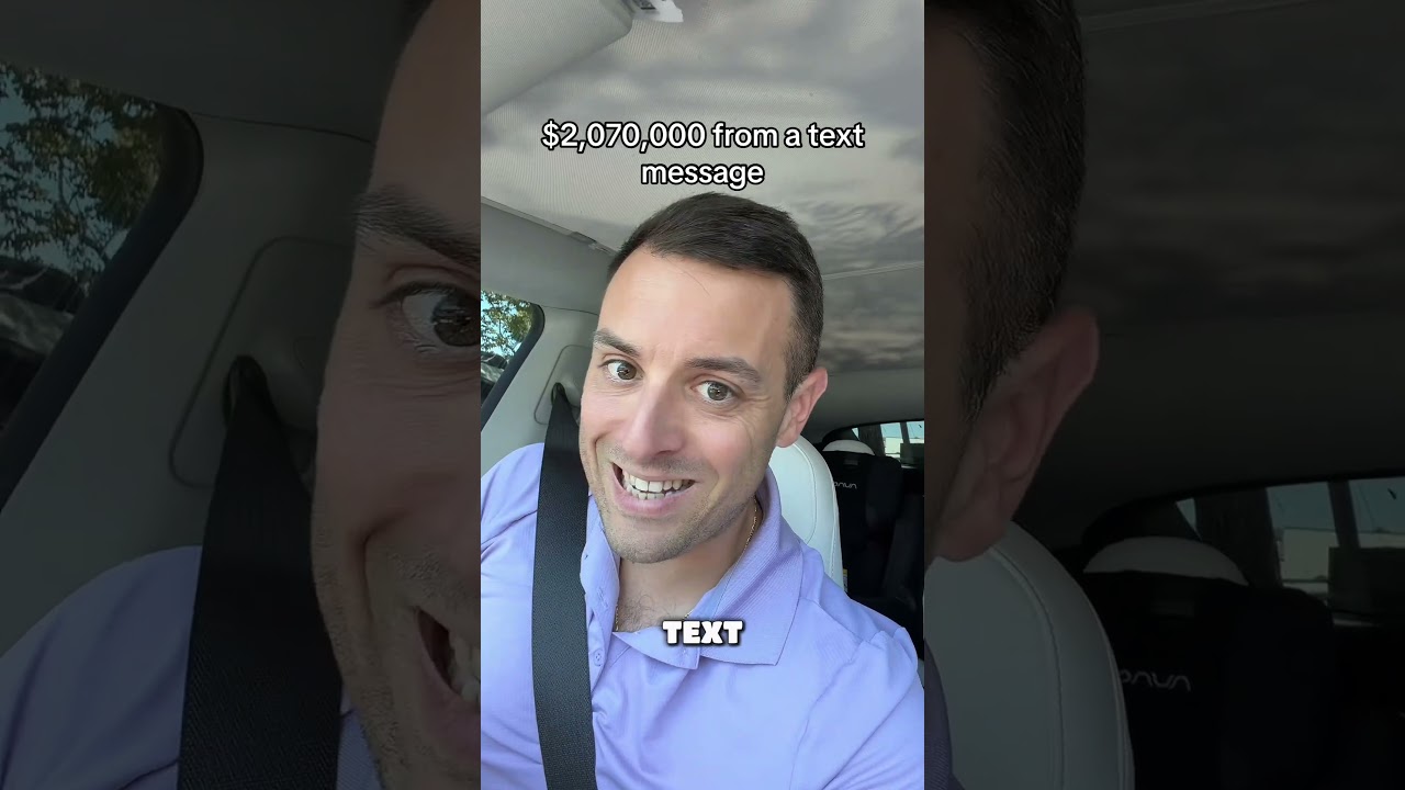 Selling a $2m Condo by Text #realestate #money