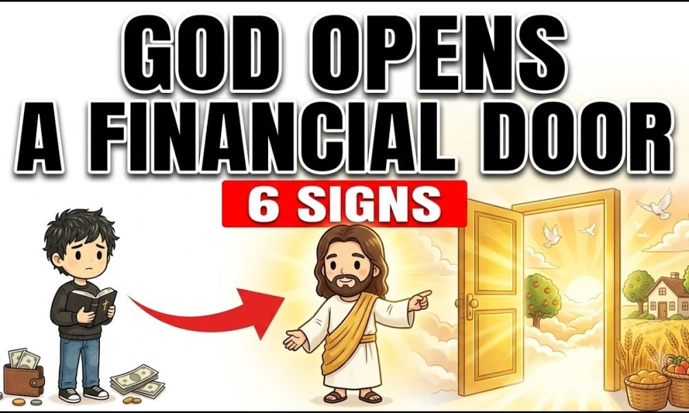 6 Signs God Is About to Open a Financial Door for You