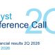 Allianz Financial Results 2Q 2026: Analyst Call