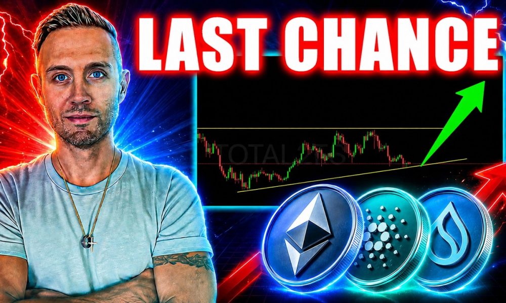 LAST CHANCE For The BIGGEST Crypto ALTCOIN Bull Market! (ETH, SUI, ADA Screaming It)