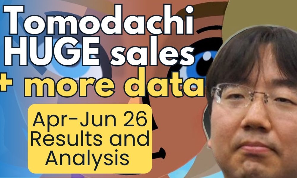 Nintendo Financial Results (Apr to Jun 26) Deep Dive