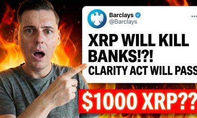 BARCLAYS CEO: ''XRP WILL DESTROY BANKS'' (CLARITY ACT WILL PASS??!)
