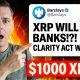 BARCLAYS CEO: ''XRP WILL DESTROY BANKS'' (CLARITY ACT WILL PASS??!)
