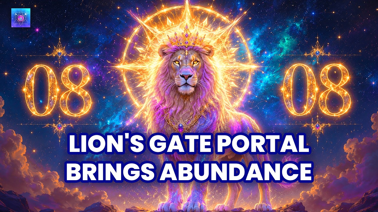 8th August, 2026 || Lion's Gate Portal 8/8 Activation || Attract Financial Abundance