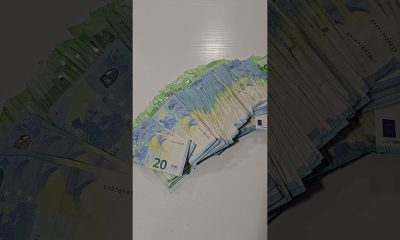 Dropping stacks on the table.  #money #worldbanknotes #euro #cash