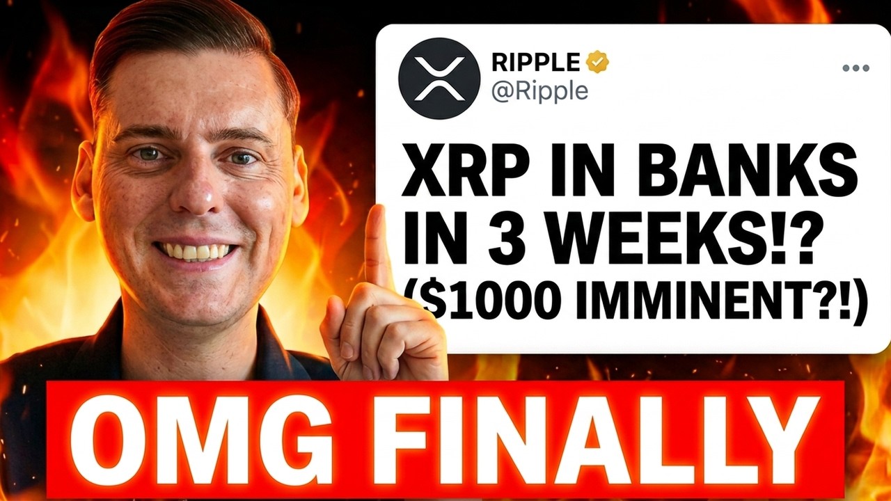 XRP IN BANKS IN 3 WEEKS!!!! $1000 XRP!? (WE FINALLY MADE IT!?!?!)