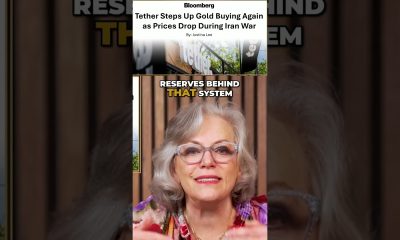 Tether Buys Gold: What the Financial System Knows #shorts