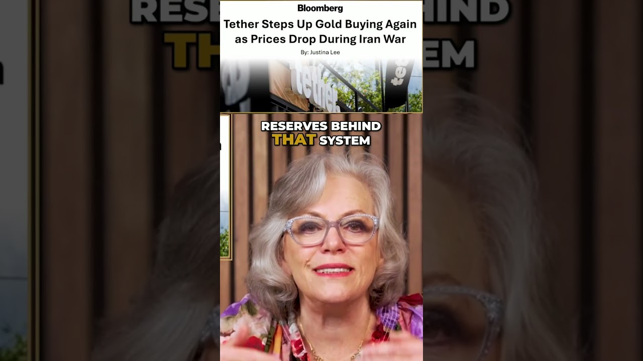 Tether Buys Gold: What the Financial System Knows #shorts