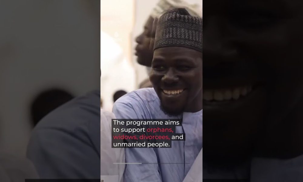 Nigeria mass weddings ease financial burden for couples | AJ #shorts