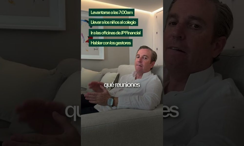 Mi rutina matinal como CEO de JP Financial.