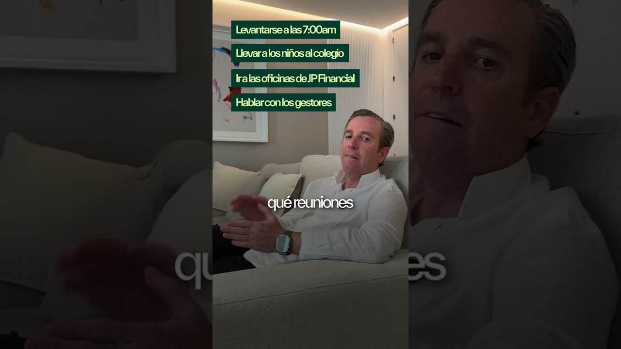 Mi rutina matinal como CEO de JP Financial.