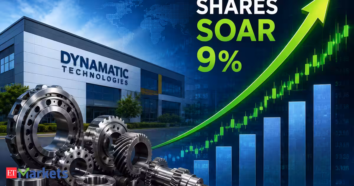 Dynamatic Technologies shares soar 9% after Q1 profit jumps 93% YoY to Rs 21 crore; outlook stays strong