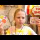 Nastya earned money helping her dad