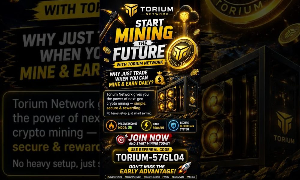 Torium Network | Torium Network Mining #cypto #dj #cryptocurrency #toriumnetwork #torium #tokencoin