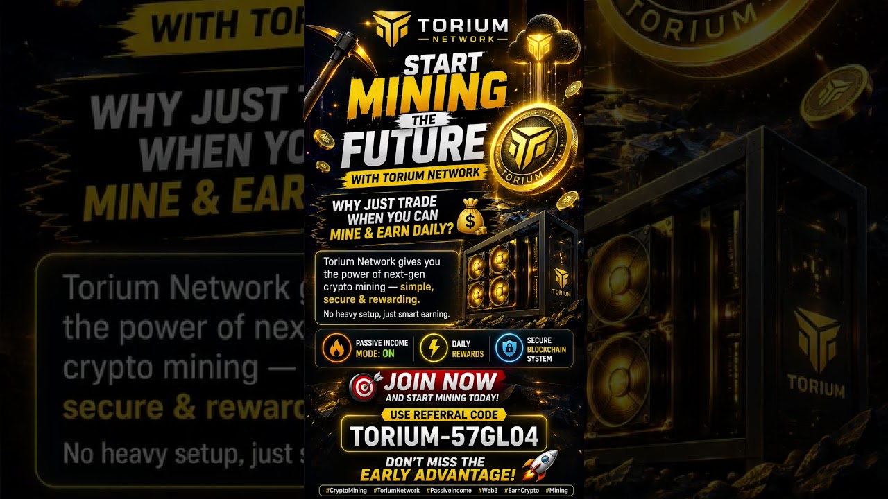 Torium Network | Torium Network Mining #cypto #dj #cryptocurrency #toriumnetwork #torium #tokencoin