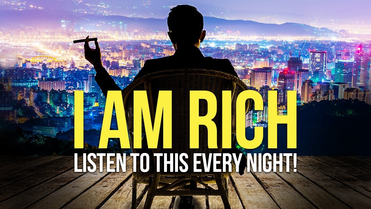 "I AM ABUNDANT, RICH & WEALTHY" Money Affirmations For Success & Wealth - Listen Every Night!