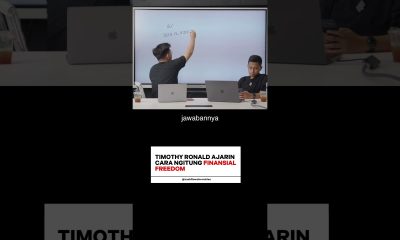 Rumus Financial Freedom #timothyronald #edukasi #keuangan