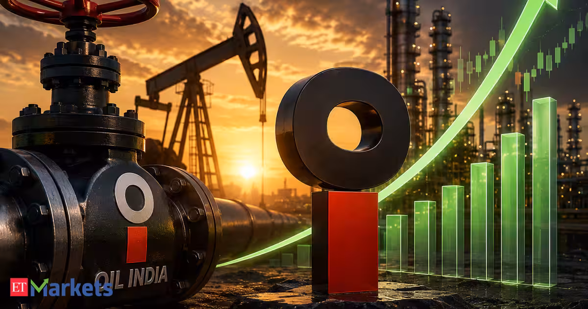 Oil India shares jump over 5%. What made Emkay upgrade the stock after Q1 results