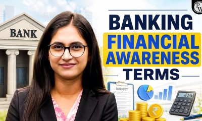 Banking Financial Awareness Terms 2026 | Important Banking Terms for IBPS PO, SBI PO & Clerk