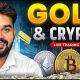 Gold live trading , live Market Analysis for Crypto and Gold | Hindi