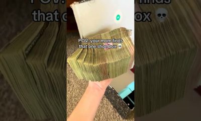 Pov your mom finds that shoe box #funny #relatable #shoebox #fyp #money
