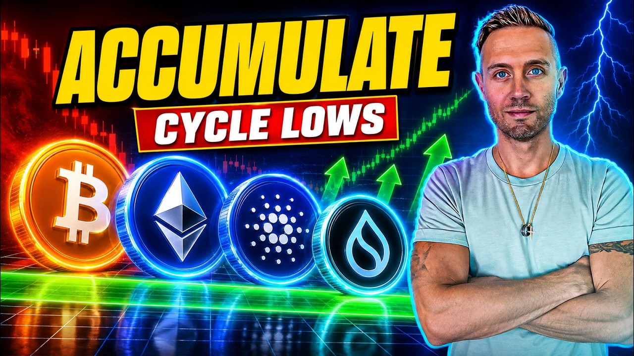 Altcoins Are At Cycle Lows...This Is What Crypto Accumulation Looks Like!