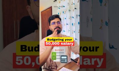 50000 Salary Plan | Budget your monthly income. #shorts #savings #investment #personalfinance #viral
