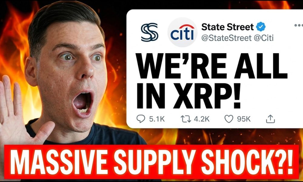 STATE STREET & CITI BANK JUST ADOPTED XRP?!?! (MASSIVE SUPPLY SHOCK)