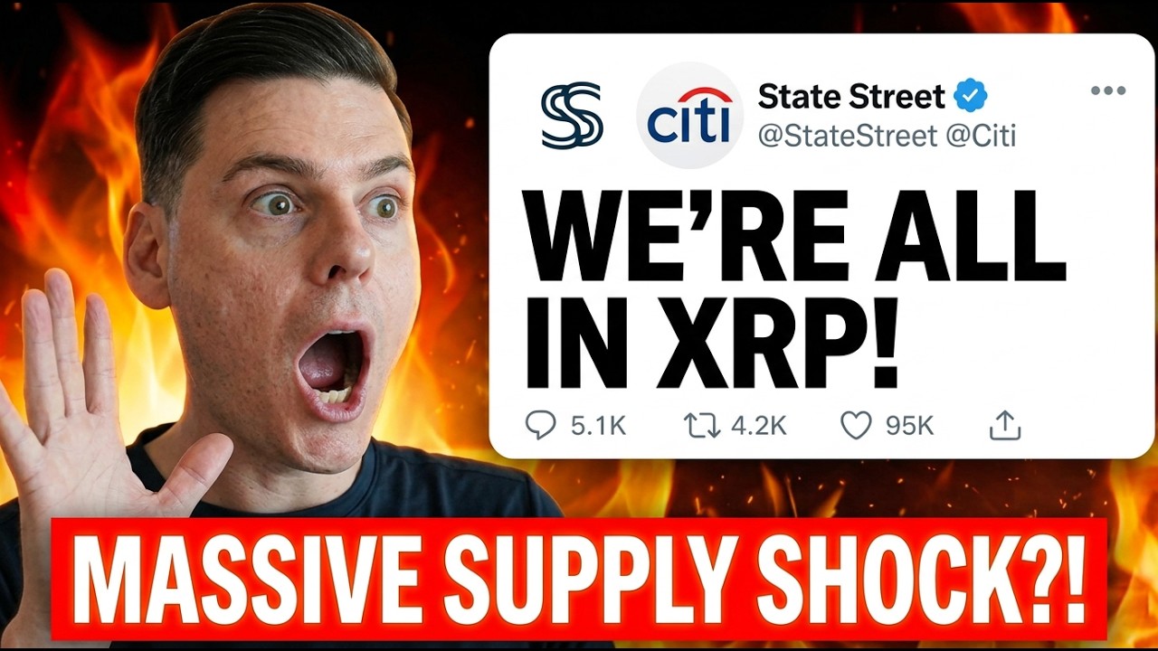 STATE STREET & CITI BANK JUST ADOPTED XRP?!?! (MASSIVE SUPPLY SHOCK)