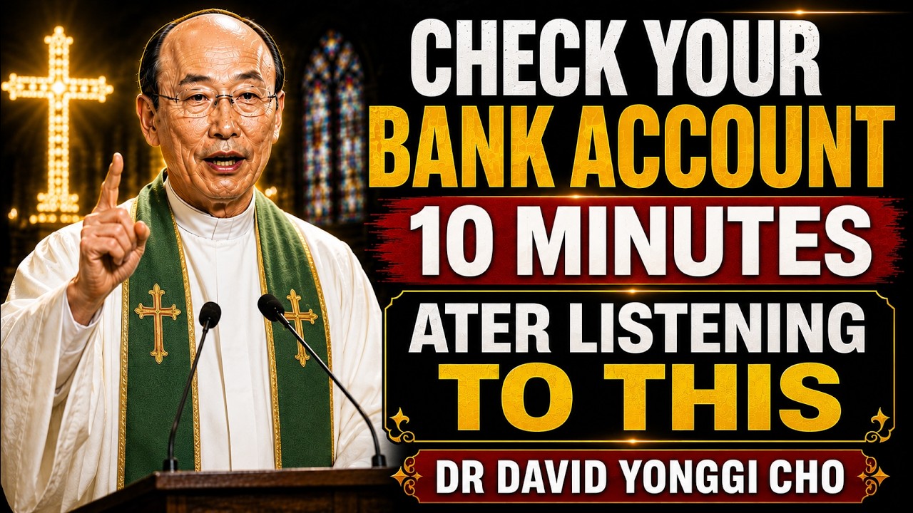You Will Attract A Financial Miracle Just By Hearing This Prayer 1 Time | Dr David Yonggi Cho