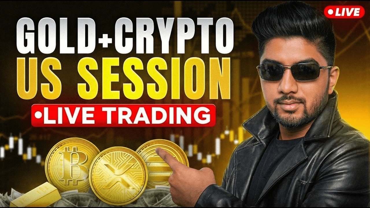 Aug 10 | Live Market Analysis for Gold and Crypto | US Session