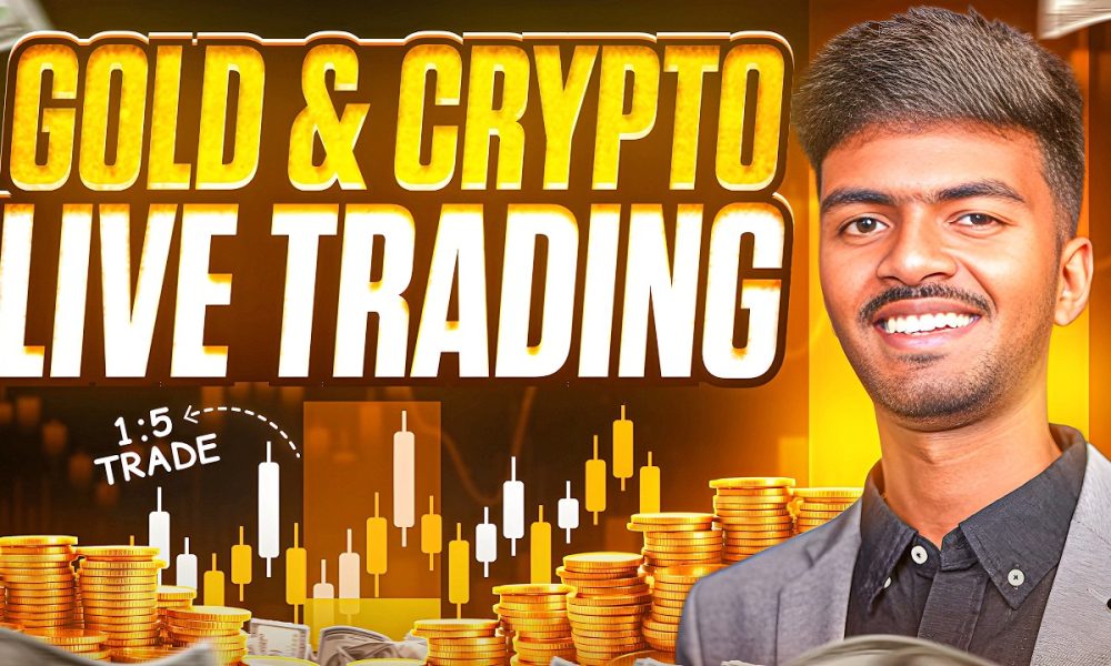 Live Analysis Gold, Bitcoin & Ethereum | Live Trading Crypto And Nifty Live 10 August