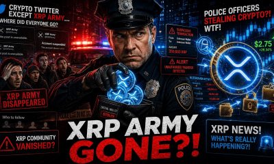 XRP ARMY SEEMS TO BE GONE FROM CRYPTO TWITTER? - POLICE OFFICERS STEALING CRYPTO WTF! - XRP NEWS!