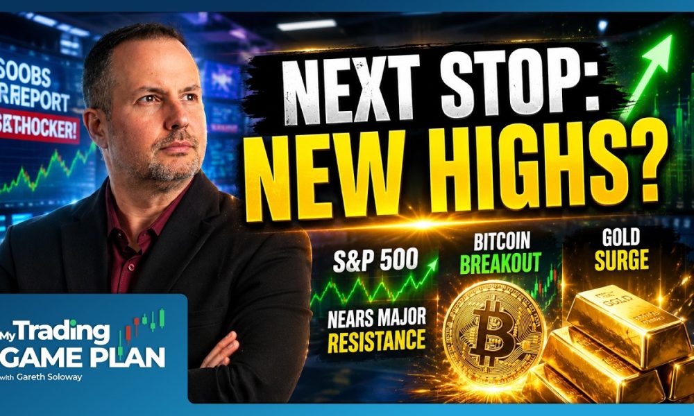 Jobs Report Shocker, Market Surge, S&P Nears Next Major Resistance, Bitcoin Breakout, Gold Surge