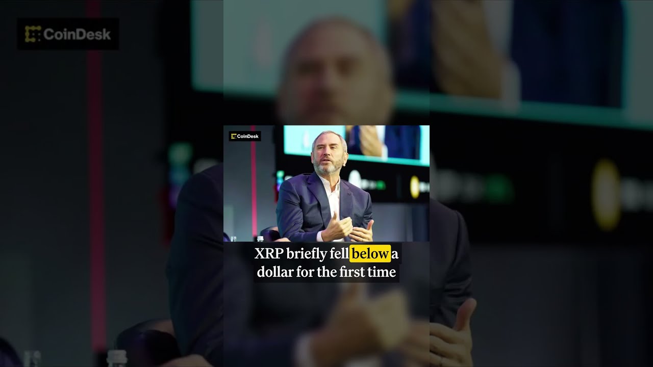 XRP Falls Below $1 for First Time Since Trump's Election