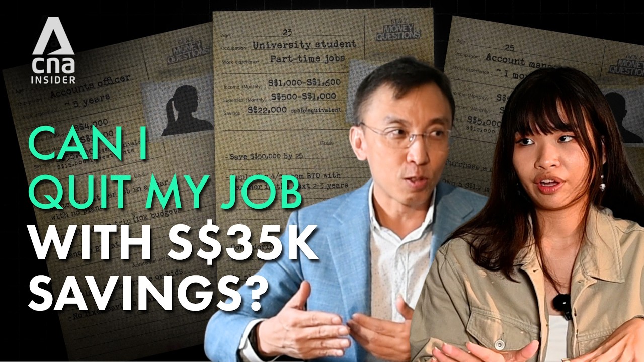 Can I Quit My Job With S$35K Savings? Financial Planner Reviews Gen Z Profiles