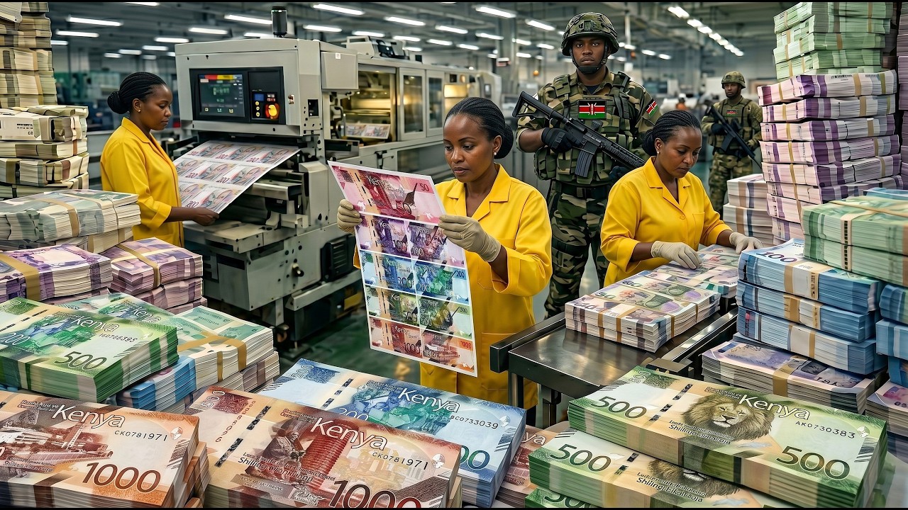 Inside the Kenyan Shilling Factory: How a Country's Money Is Made in 24 Hours