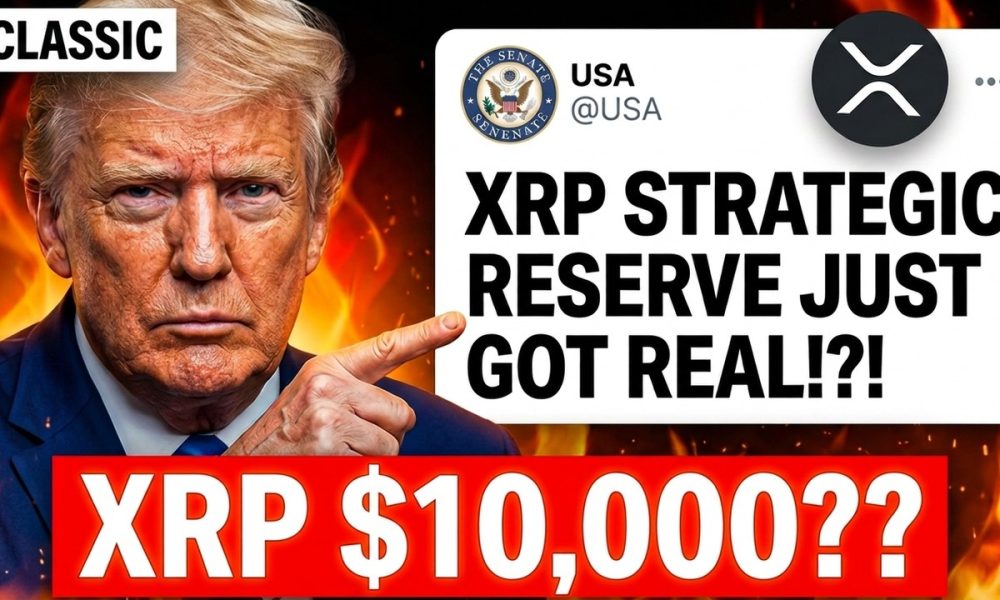 TRUMP: USA XRP STRATEGIC RERSERVE DEAL!?!? (XRP $10,000 = REAL??)