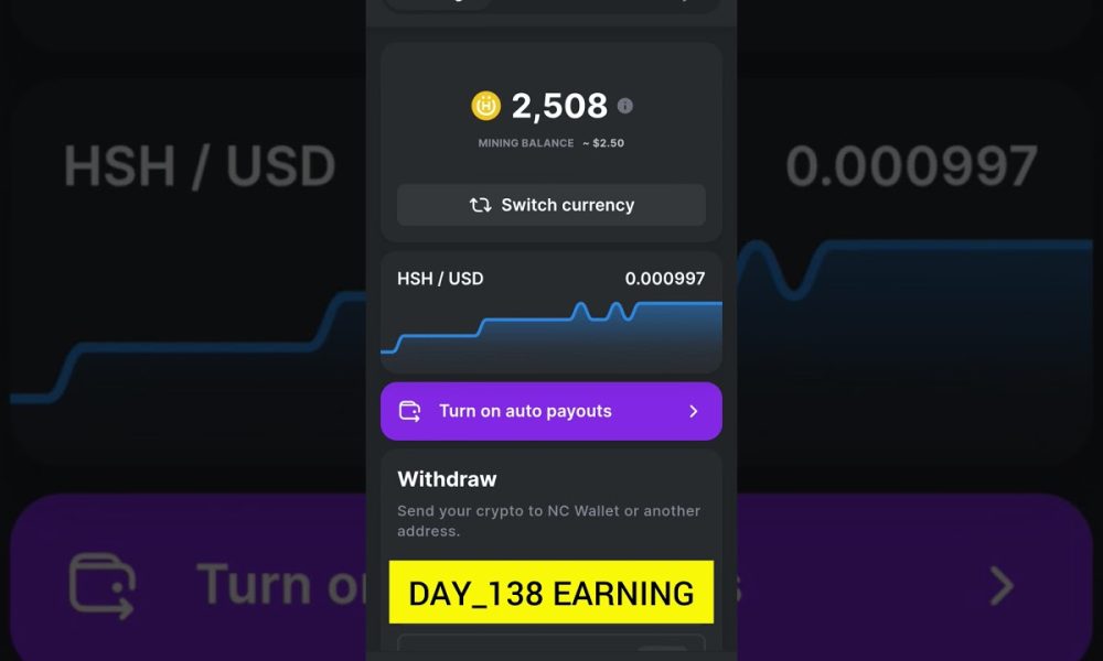 DAY_138 EARNING #automobile #trxdeepminer #trx #money #ctpool #bitcoin #cryptocurrency