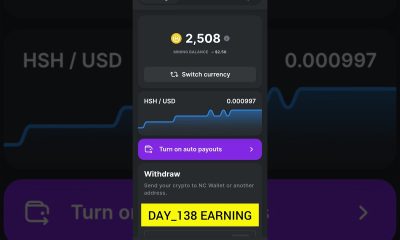 DAY_138 EARNING #automobile #trxdeepminer #trx #money #ctpool #bitcoin #cryptocurrency