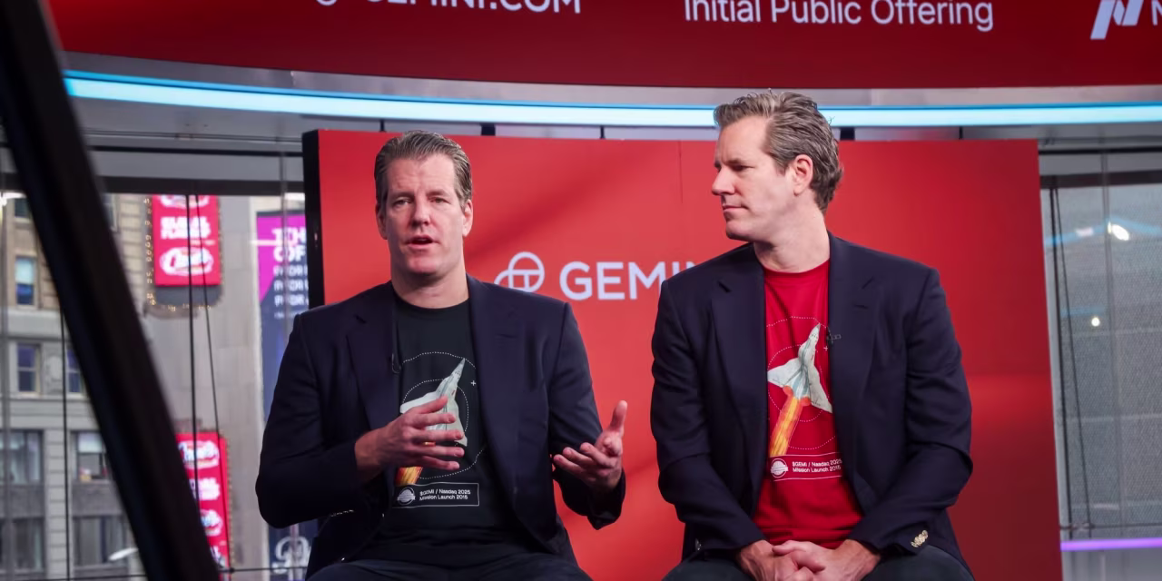 Tyler and Cameron Winklevoss in 2025.