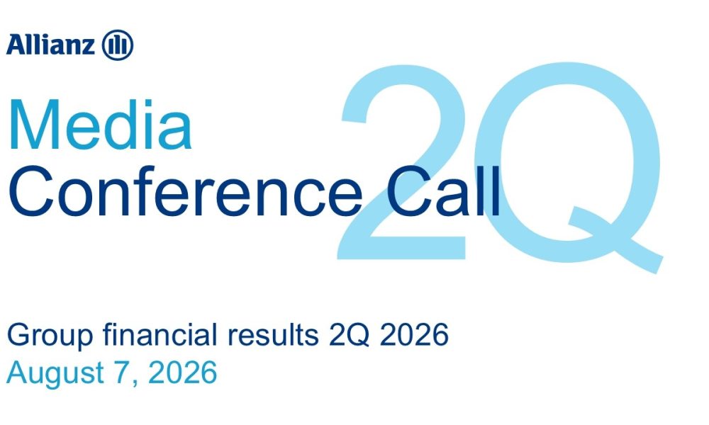 Allianz Financial Results 2Q 2026: Media Call