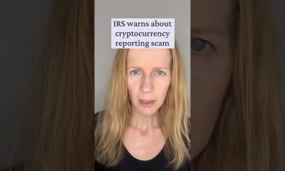 IRS warns about cryptocurrency reporting scam
