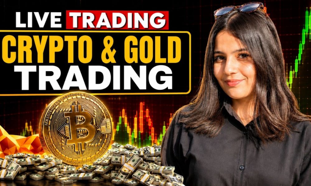LIVE TRADING | BTC , GOLD | 14/08/2026 | #crypto #btc #livetrading #forex
