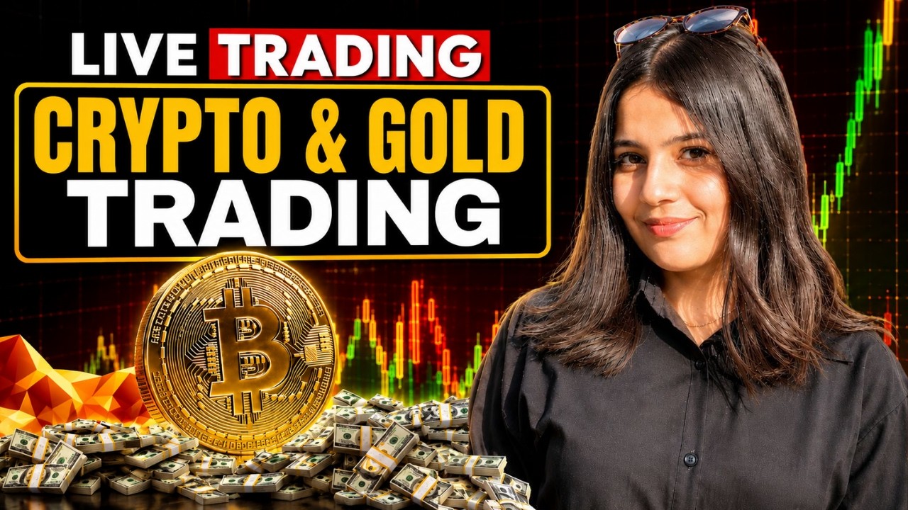 LIVE TRADING | BTC , GOLD | 14/08/2026 | #crypto #btc #livetrading #forex