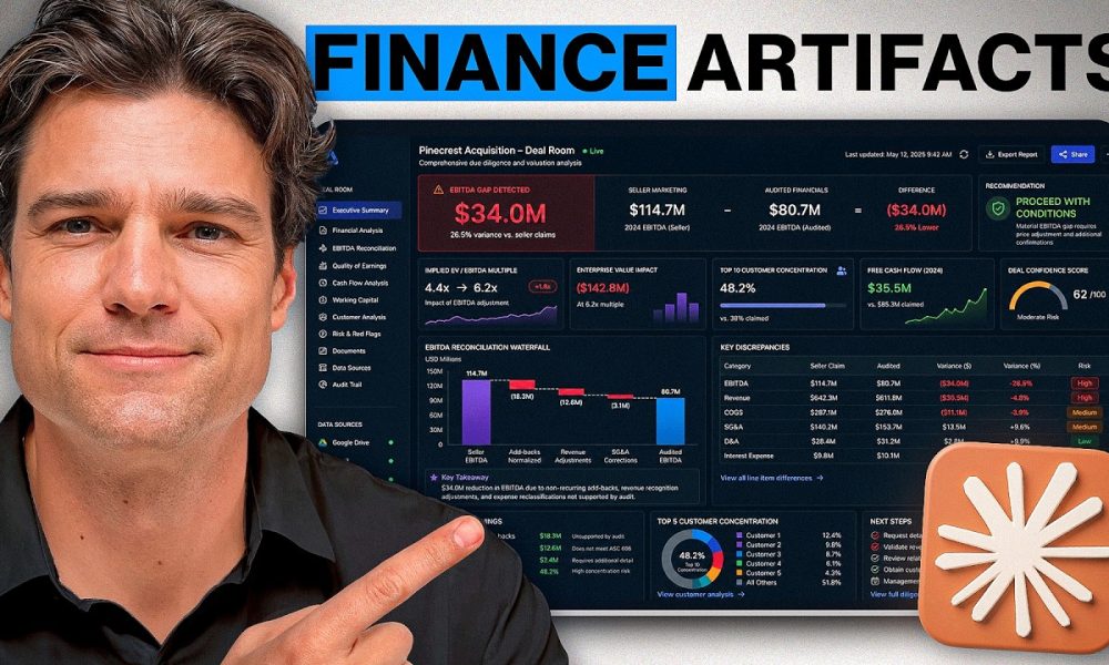 How to Use Claude Artifacts For Finance Like a Pro (Full Tutorial)