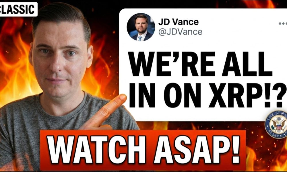 THEY JUST WENT ALL IN ON XRP!!! WATCH ASAP! (JD VANCE)